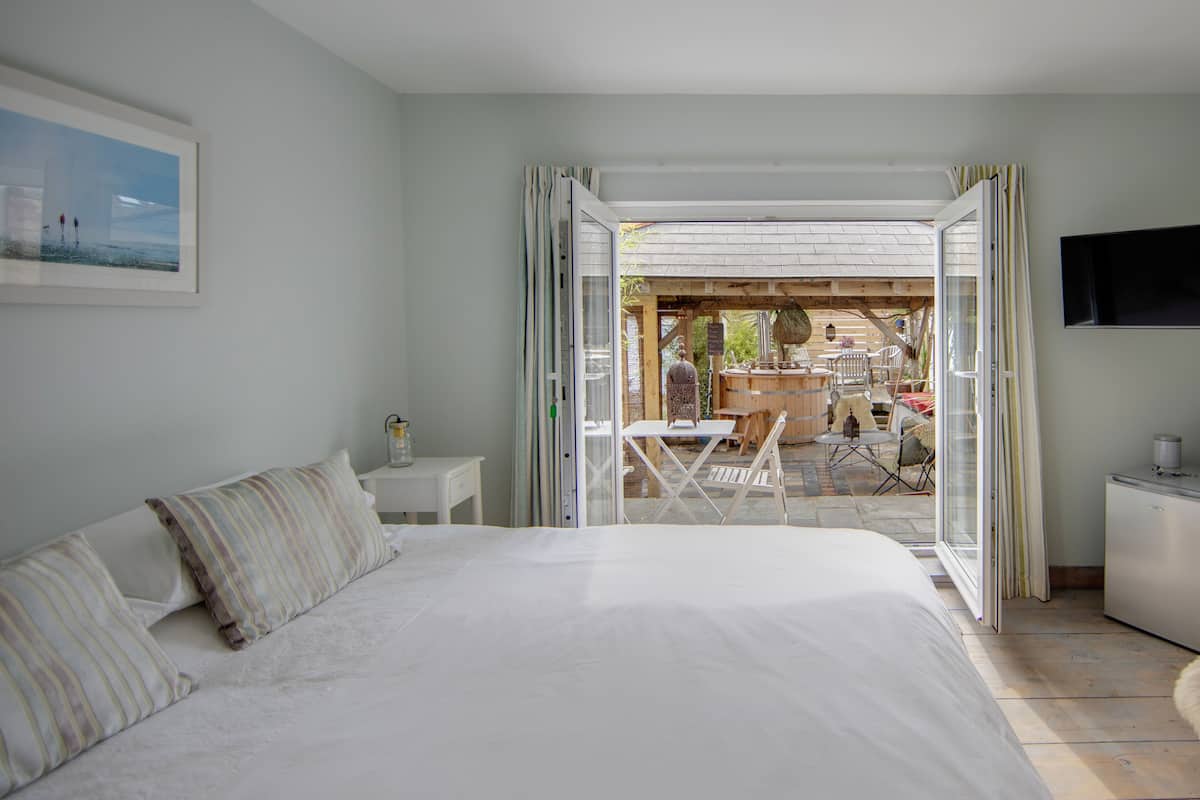 Superior tweepersoonskamer, 1 kingsize bed | Kameruitzicht