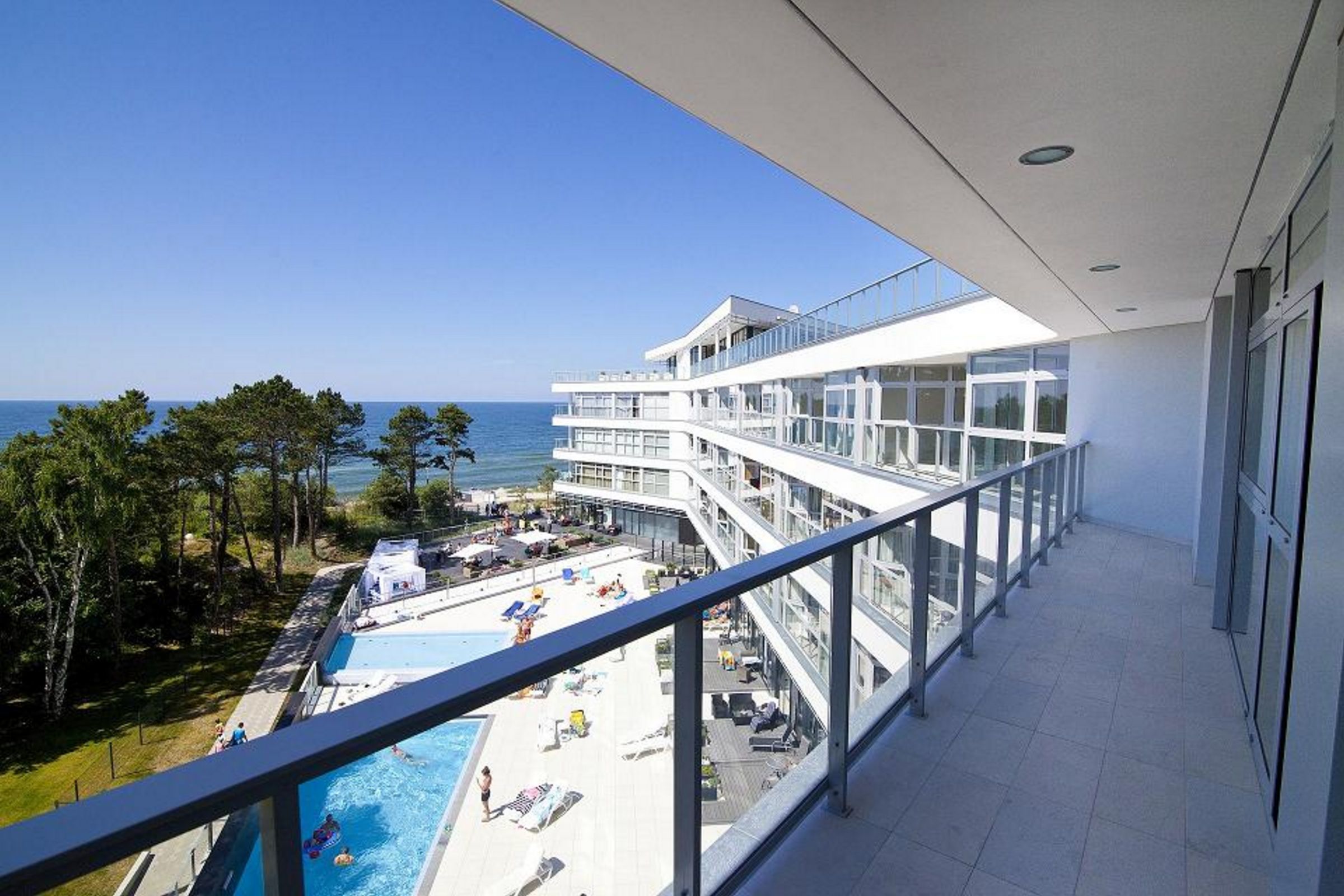 Deluxe Apartment, 2 Bedrooms, Sea View | Balcony