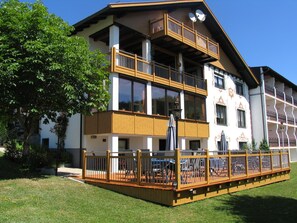 Terrace/patio - Ferien-Hotel Riesberghof (Lindberg)