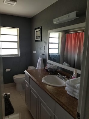 Main Bathroom w Shower