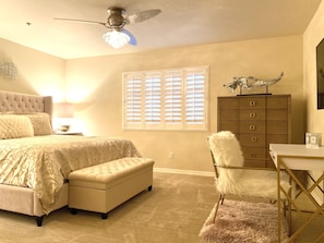 2 habitaciones, escritorio, tabla de planchar con plancha y wifi gratis 