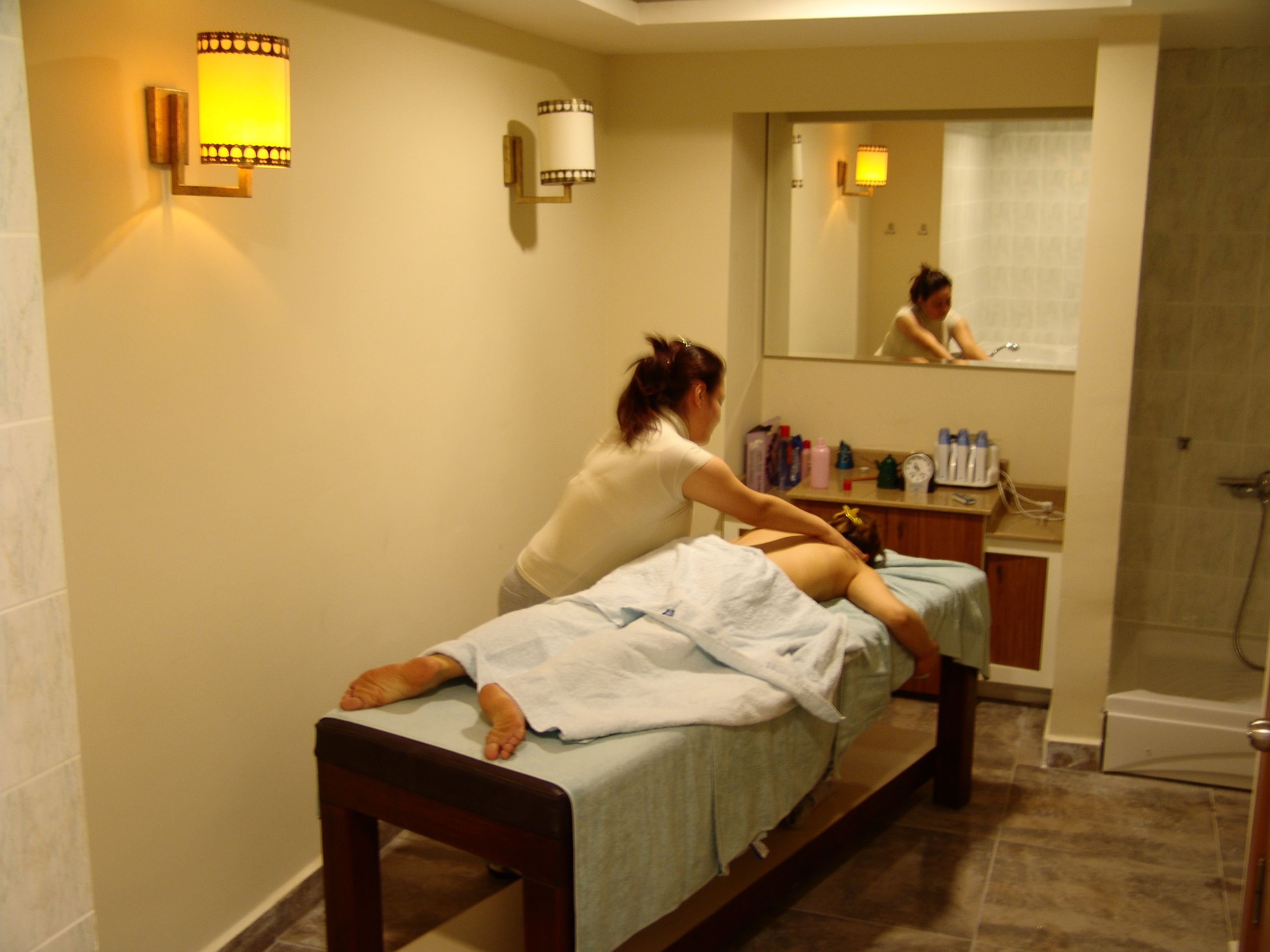 Sauna, steam room, Turkish bath/hammam