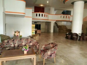 Lobby sitting area - Supanich Railway Station (Chiang Mai)