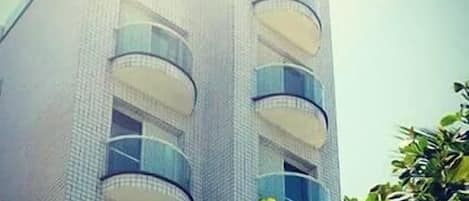 Fassade der Unterkunft