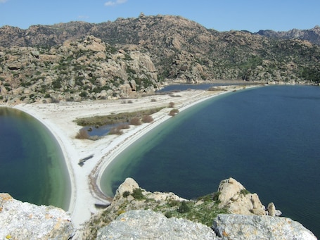 En la playa. Selenes Pansiyon