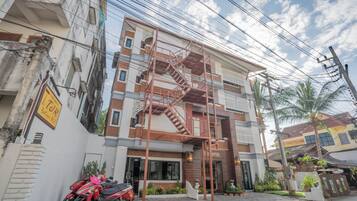 Facciata della struttura