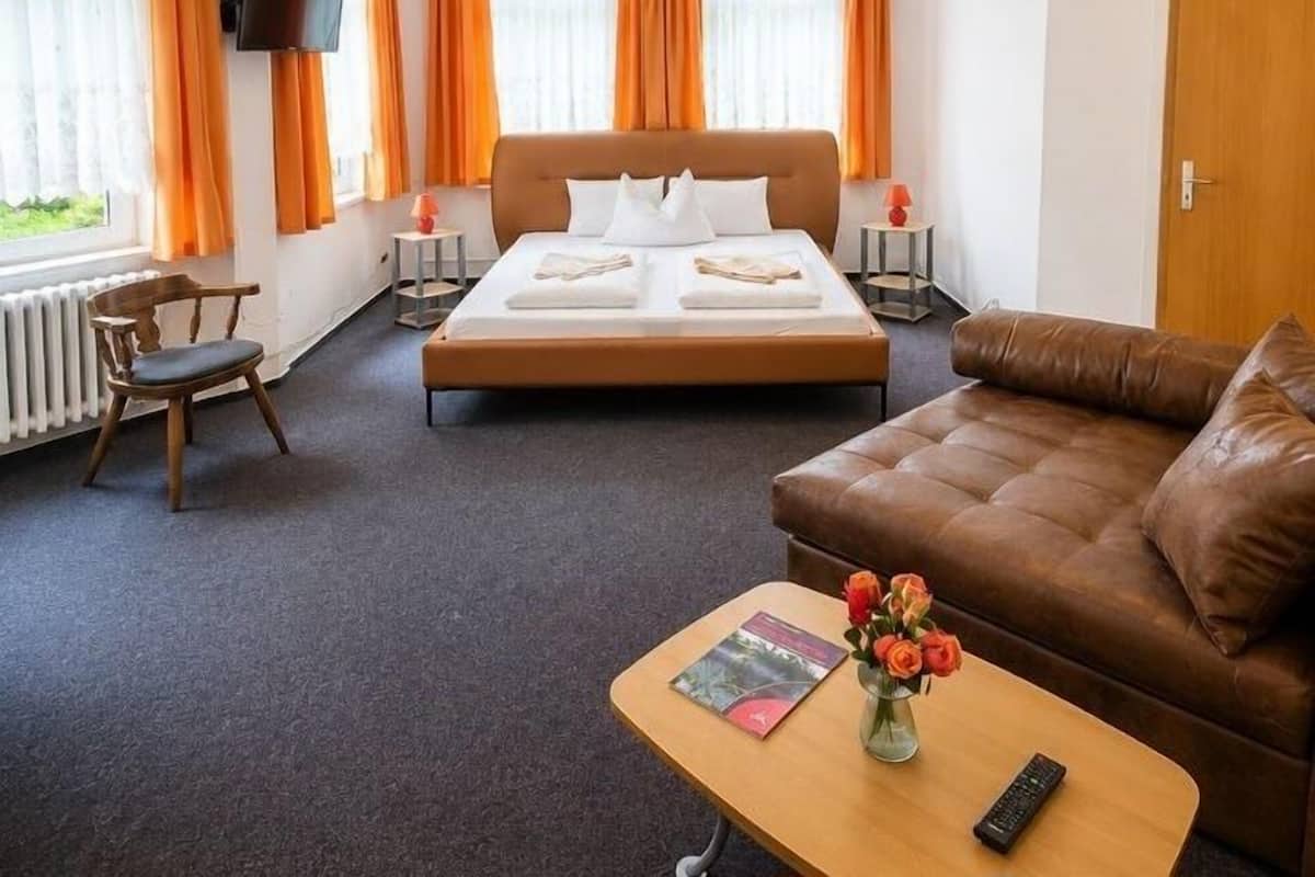 Deluxe tweepersoonskamer, en-suite badkamer