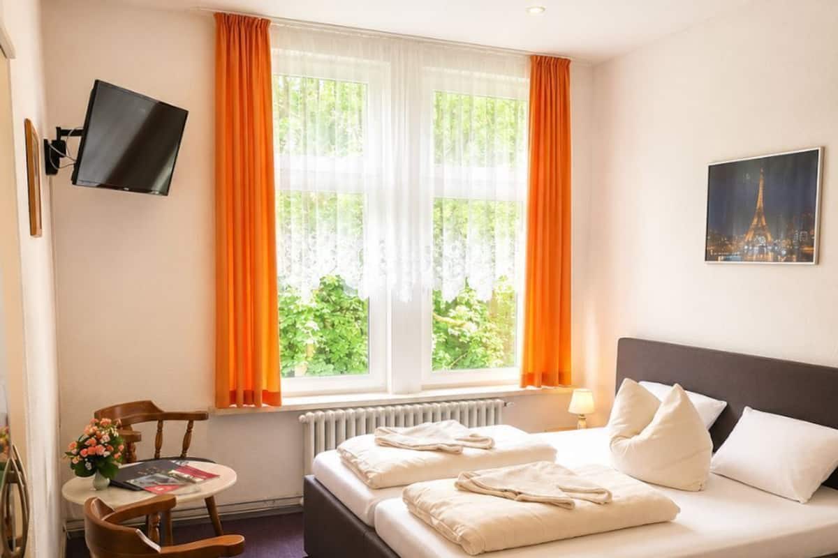 Standaard tweepersoonskamer, en-suite badkamer
