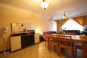 Apartment, 3 Bedrooms | Living area | TV - Royal Residences (Didim)