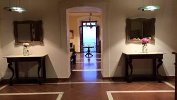 Interior entrance