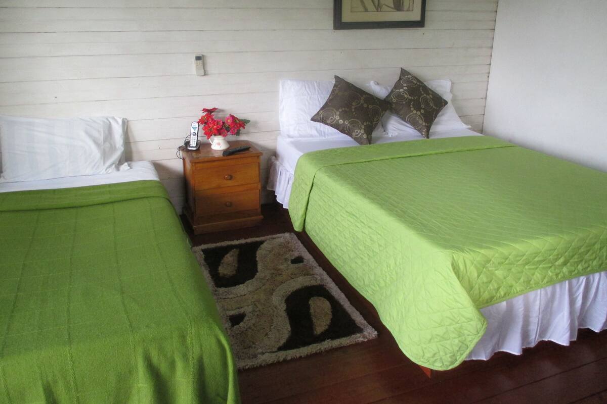 Habitación estándar doble, 1 habitación, terraza | Minibar, caja fuerte, wifi gratis y ropa de cama