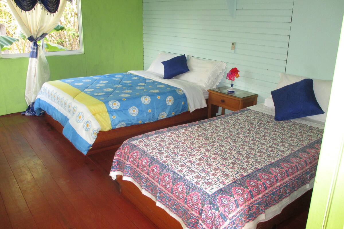 Habitación estándar doble, 1 habitación, planta baja | Minibar, caja fuerte, wifi gratis y ropa de cama