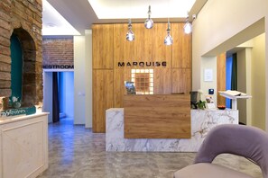 Check-in/check-out kiosk - Marquise Hotel (Belgrade)
