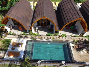Aerial view - Macoa Village (Gili Trawangan)