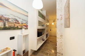 Interior entrance