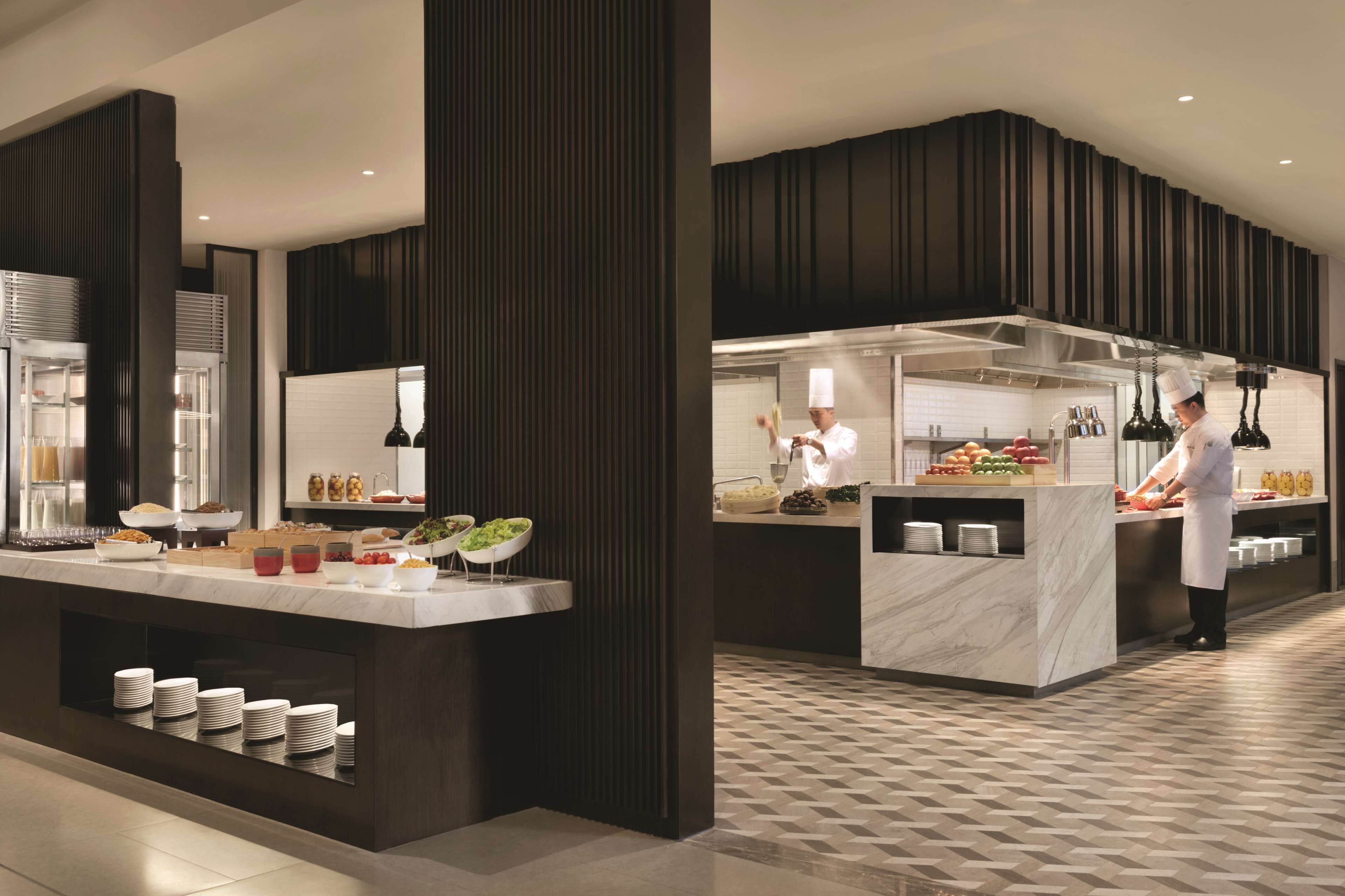 breakfast, lunch and dinner served