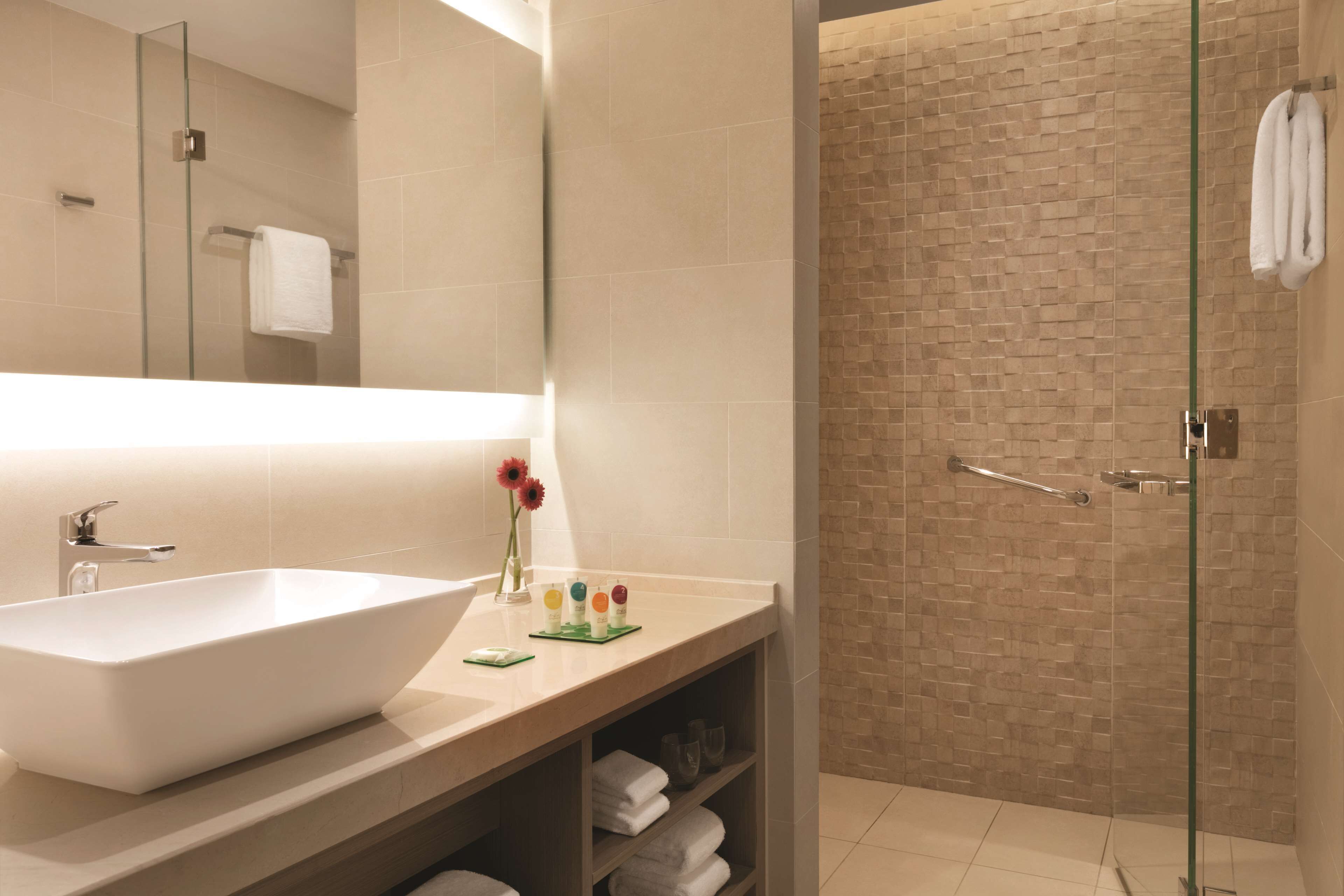 free toiletries, hair dryer, bathrobes, slippers