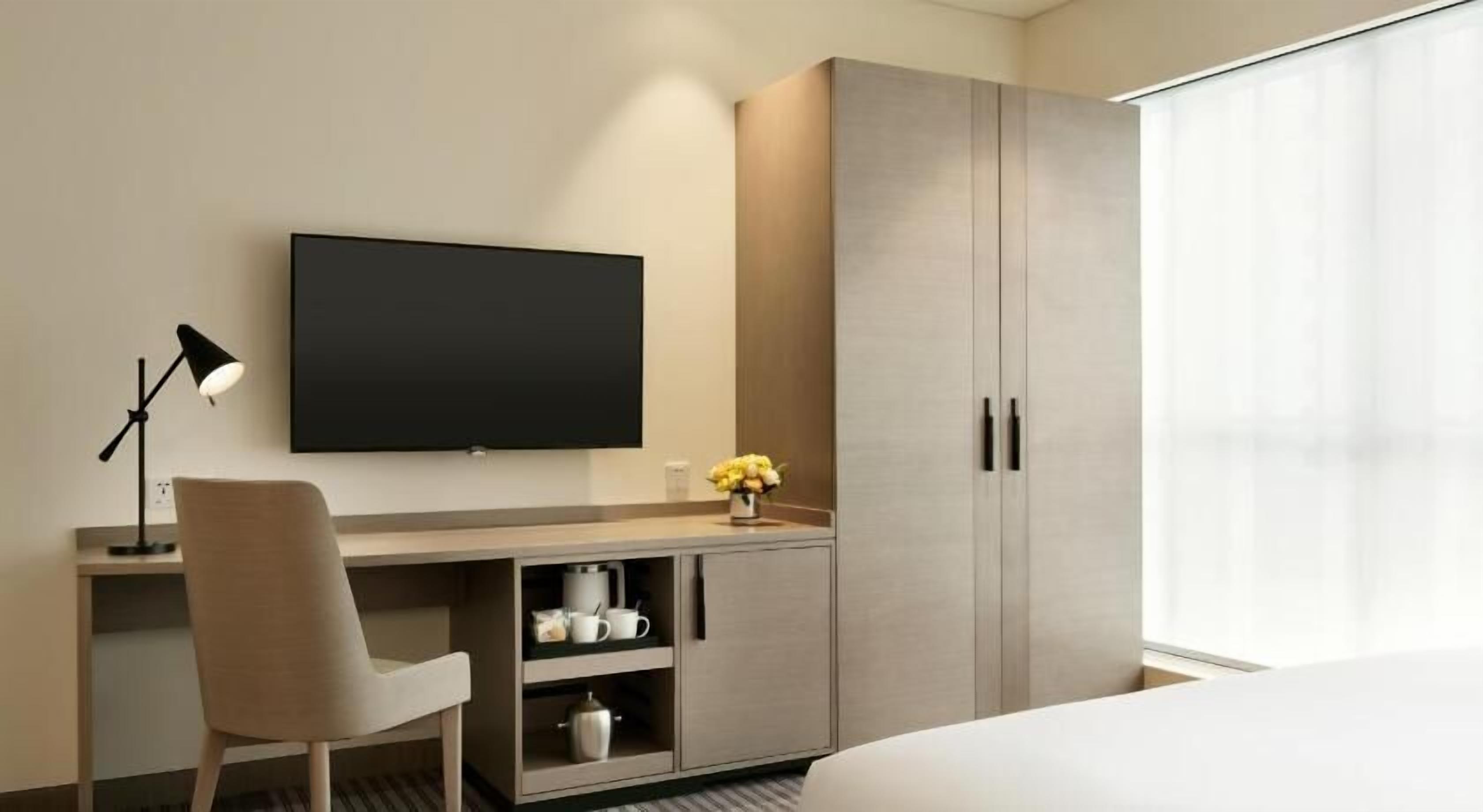 1 chambre, coffre-fort pour ordinateur portable, bureau