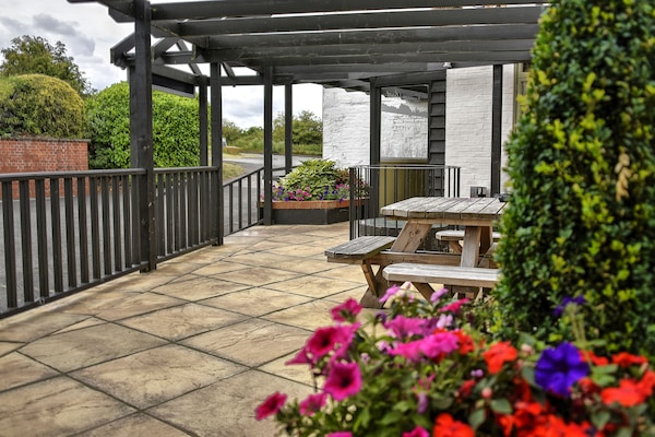 Uitzicht vanuit accommodatie