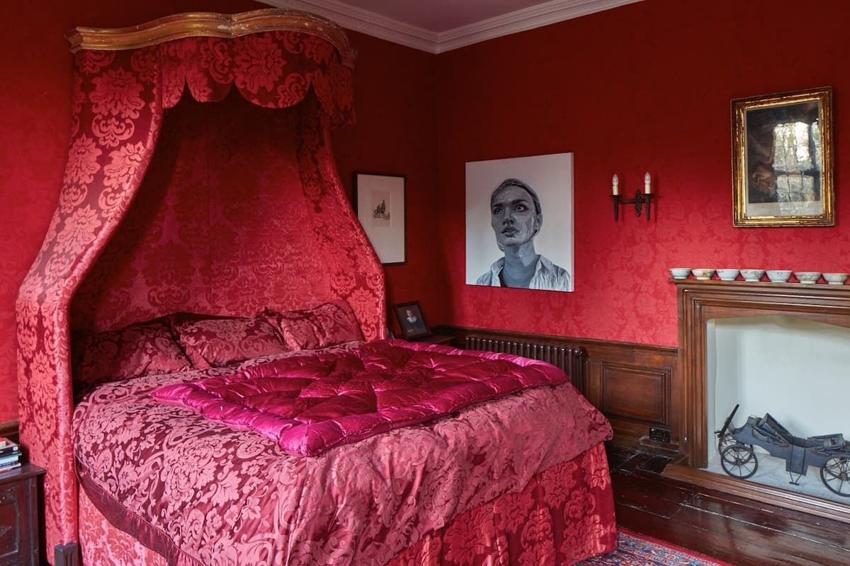 Standard Double Room, Ensuite, Garden View (The King Charles Room)