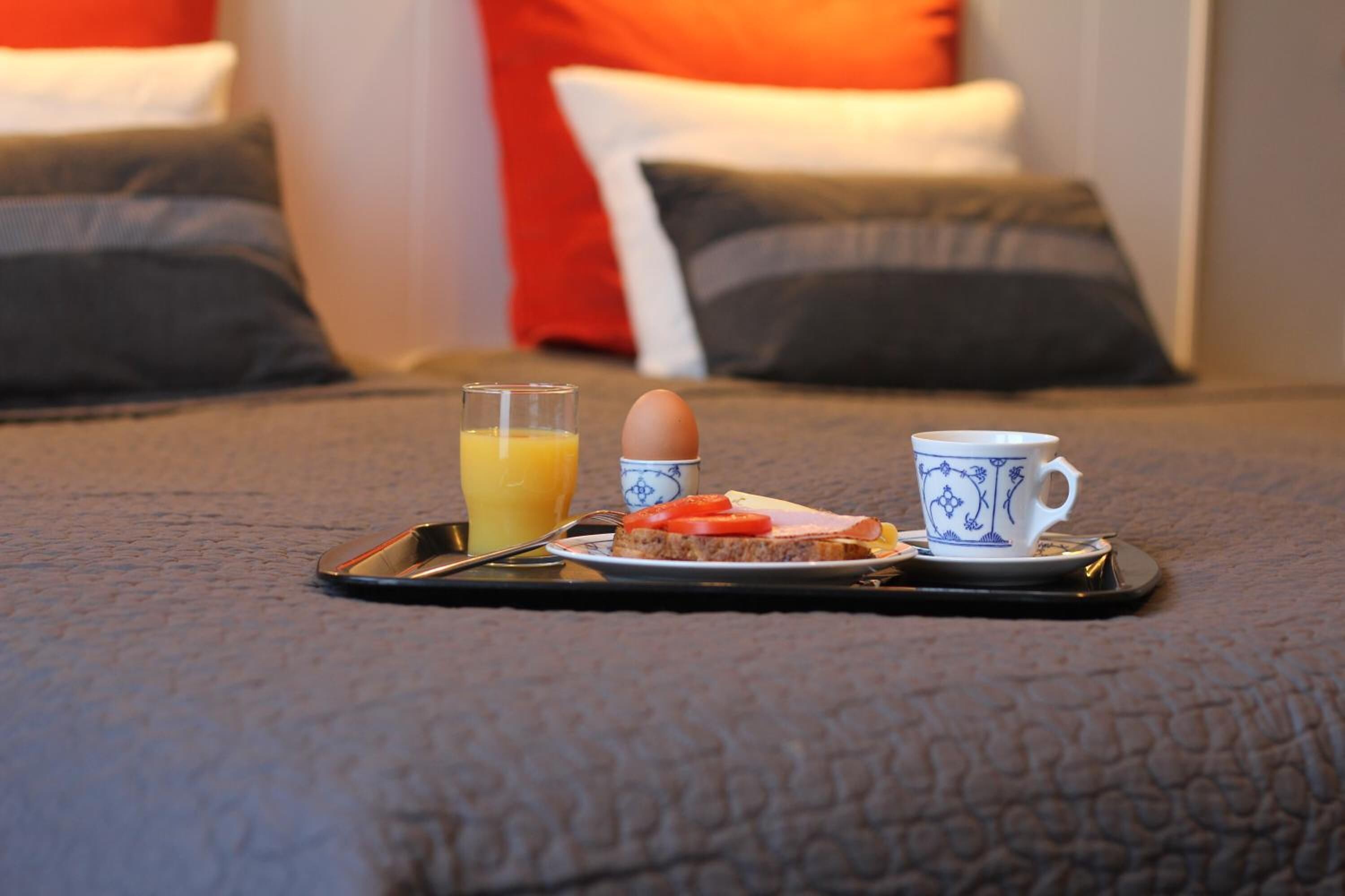 premium bedding, desk, iron/ironing board, free cots/infant beds