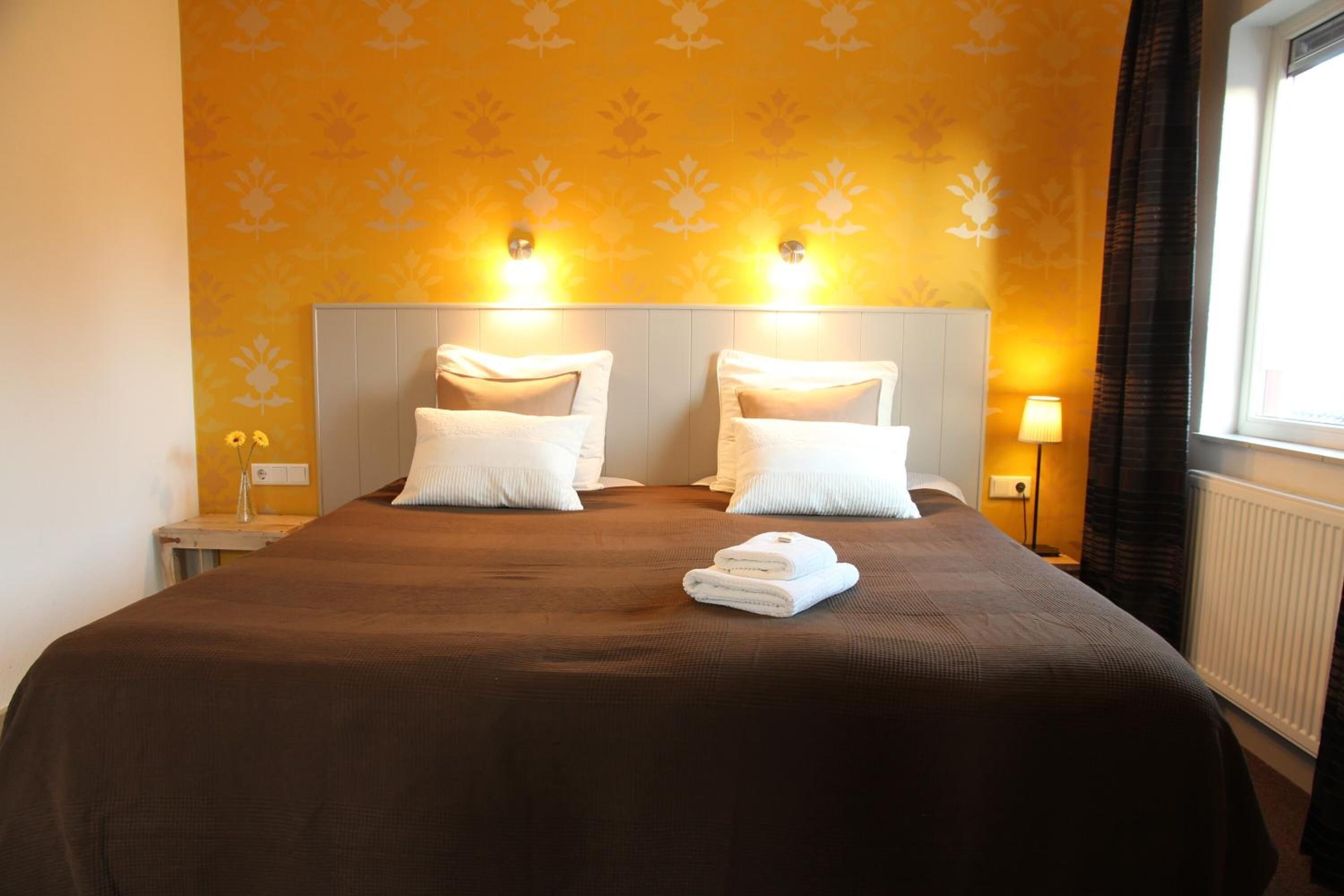 premium bedding, desk, iron/ironing board, free cots/infant beds