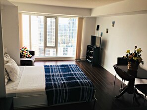 开间套房 | 熨斗/熨衣板、免费 WiFi