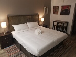 Quarto, 1 cama King, para não fumantes | Escrivaninha, Wi-Fi de cortesia, acesso para cadeiras de rodas