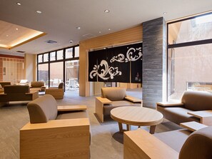 Sala de estar en el lobby