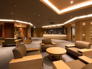 Sala de estar en el lobby