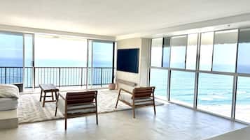 2 Bedroom Mediterranean Apartment | Living area | Flat-screen TV, DVD player