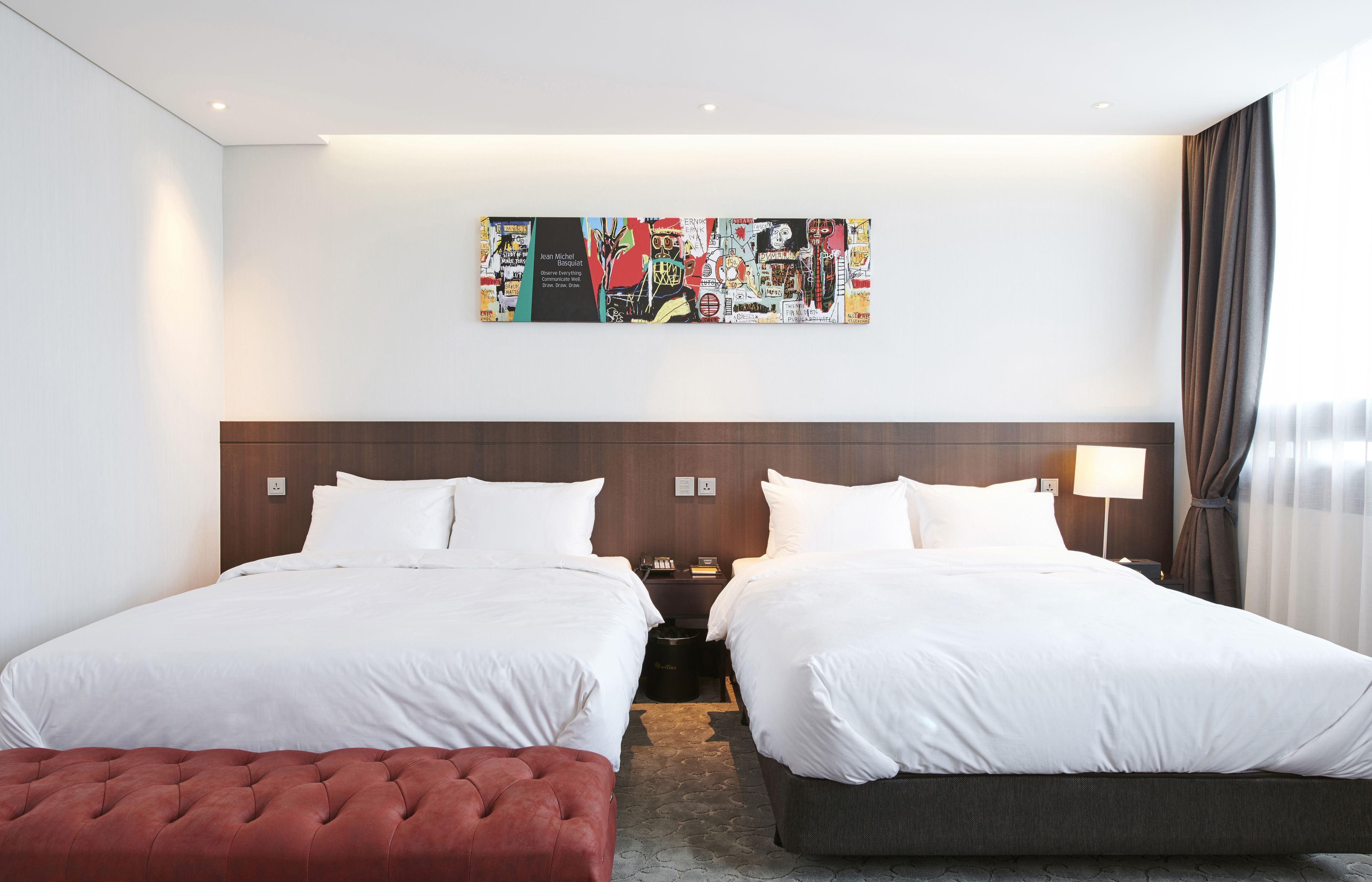 in-room safe, desk, blackout curtains, soundproofing