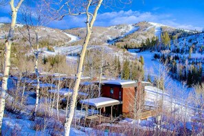 Located on the mtn for a true ski in/ski out experience.