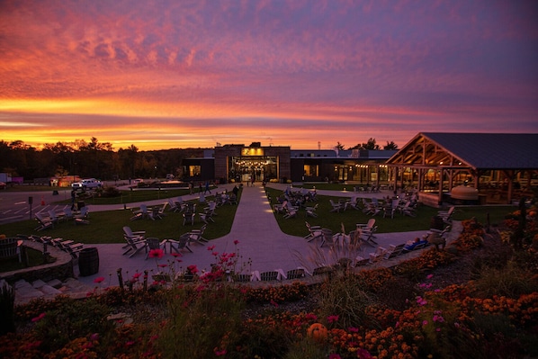 Property grounds - Direct waterfront Lake House, stunning views Sleeps 8 on a private PENINSULA! (Sturbridge)