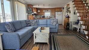 Smart TV, DVD player, ping pong, video library