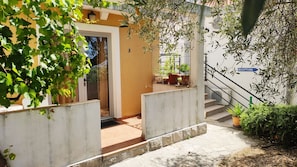 Habitación con 1 cama matrimonial o 2 individuales, 1 habitación, Terraza | Terraza o patio