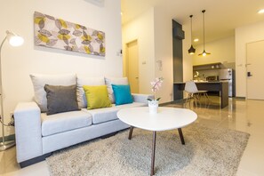 One Bedroom Suite | Living room | LED TV - Southview Suites by Subhome (Kuala Lumpur)