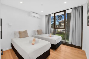 Apartamento, 2 habitaciones | 2 dormitorios, ropa de cama de alta calidad, decoración individual