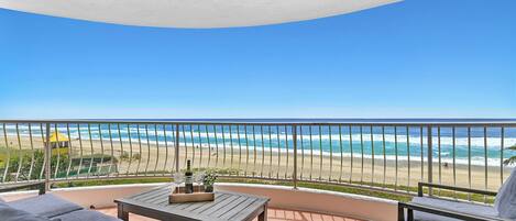 3 Bedroom Beach Front Ocean View Executive | Balcony view