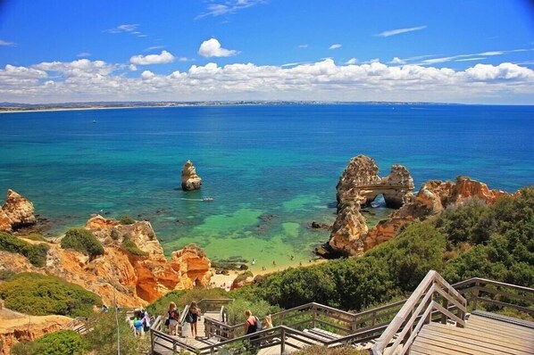 Uitzicht vanuit accommodatie