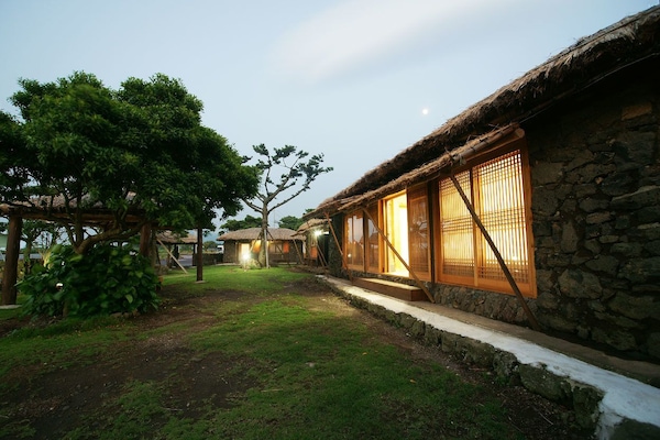 Front of property - evening/night