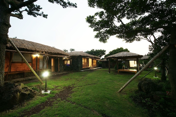 Front of property - evening/night