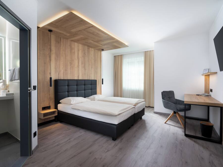Double Room | Premium bedding, in-room safe, desk, soundproofing