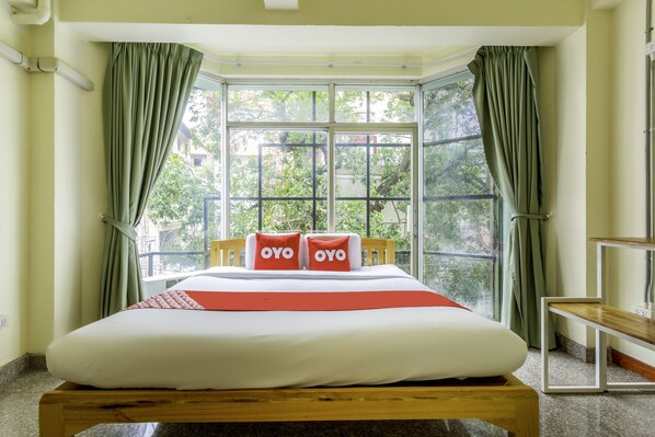 Chambre Double Premium, salle de bains commune | Wi-Fi gratuit, draps fournis