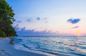 Beach yoga