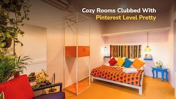 Sittområde i lobbyn