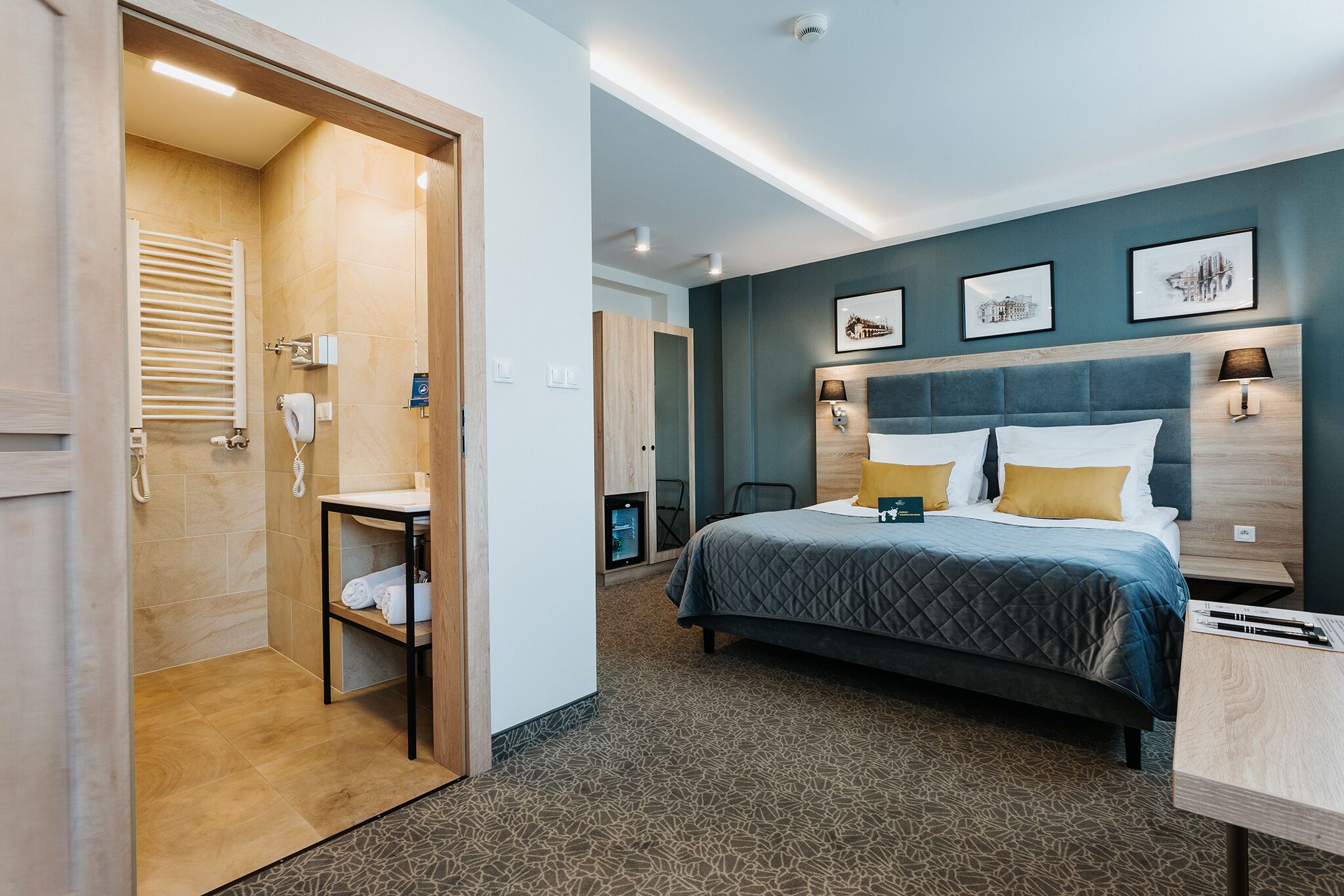 Minibar, in-room safe, desk, soundproofing