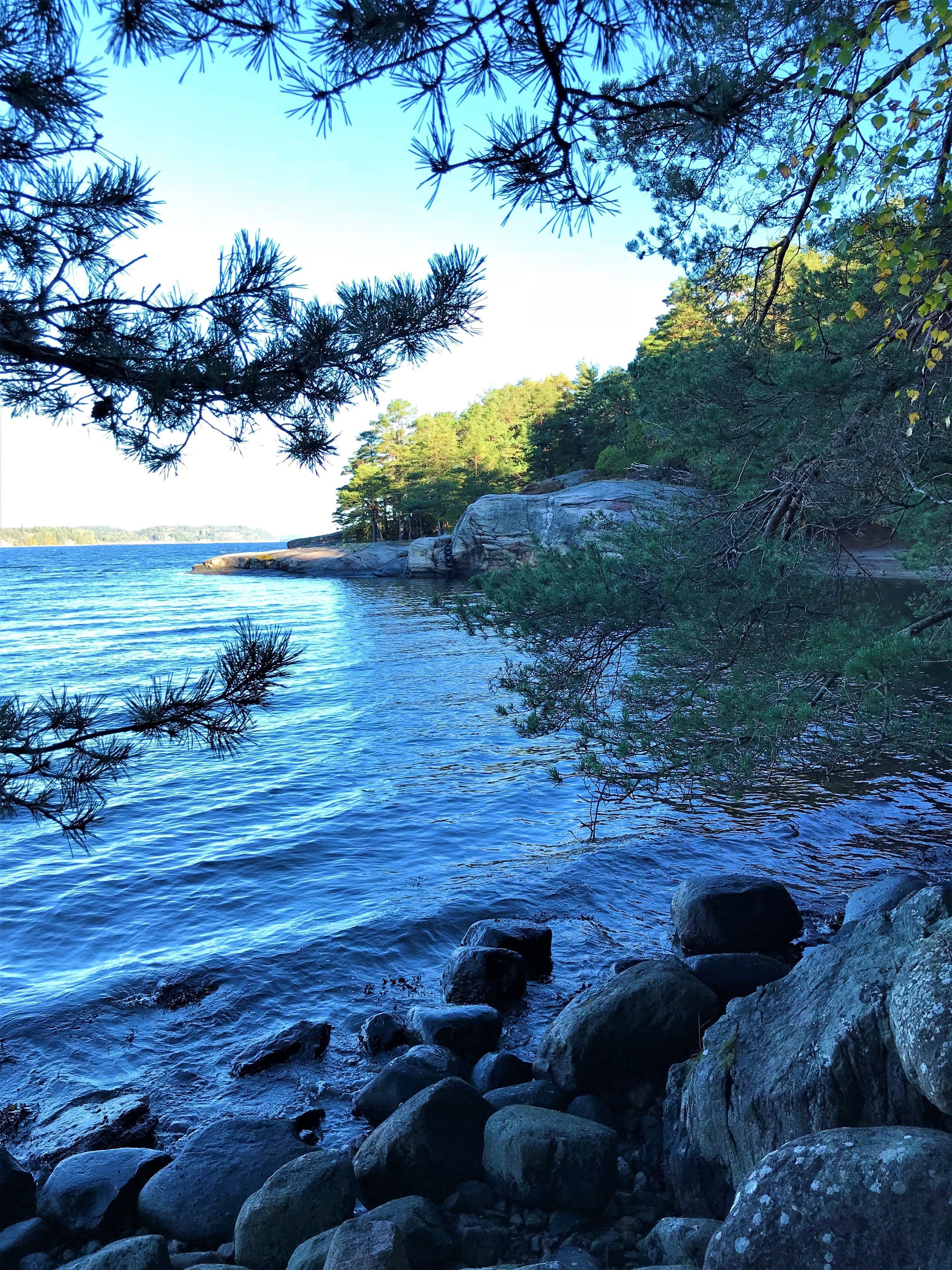 On the beach, kayaking, fishing
