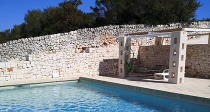 MASSERIA POESIA-DIMORA VERDE-vacation-pool supervista-valle d'Itria