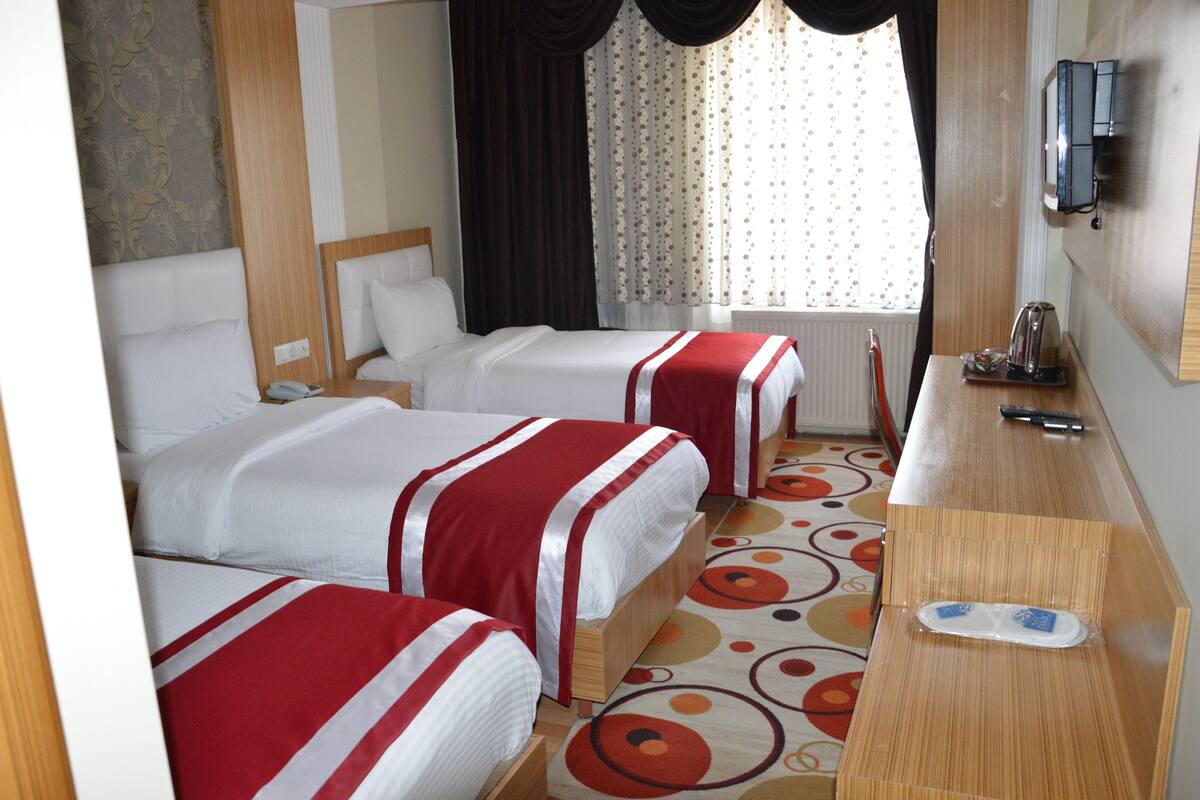 Desk, iron/ironing board, free cots/infant beds, free WiFi
